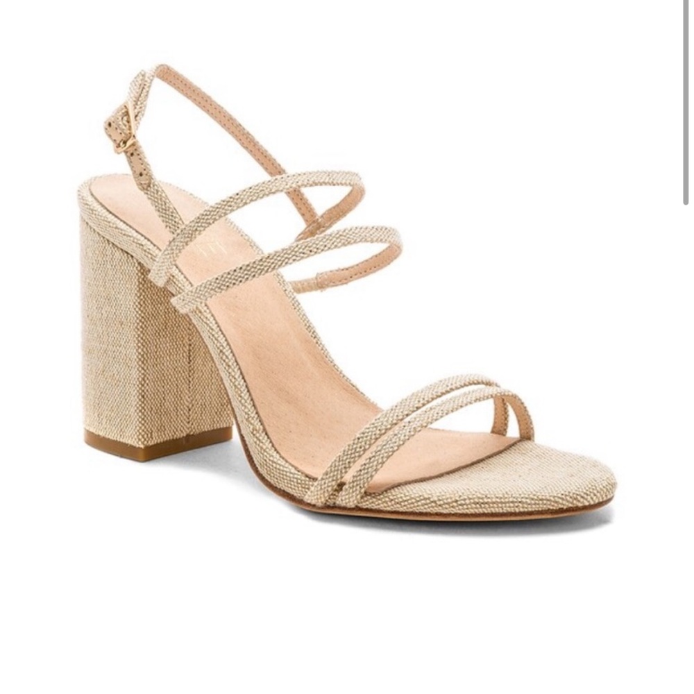 NWT Raye Limone Heel in Natural